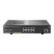 Hewlett Packard Enterprise Aruba 2930F 8G PoE+ 2SFP+ Gestionado L3 Gigabit Ethernet (10 100 1000) (PoE) 1U Gris JL258A
